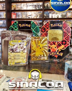 Lata hexagonal cartas de POKEMON (verde) - comprar online