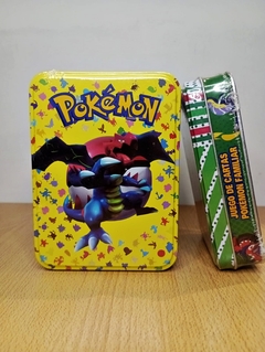 Lata familiar cartas de POKEMON (amarillo) en internet