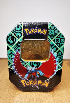 Lata hexagonal cartas de POKEMON (verde)