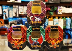 Lata hexagonal cartas de POKEMON (violeta) - tienda online