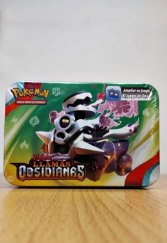 Imagen de Lata cartas de POKEMON Escarlata y Púrpura-Llamas Obsidianas