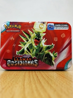 Imagen de Lata cartas de POKEMON Escarlata y Púrpura-Llamas Obsidianas