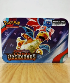 Lata cartas de POKEMON Escarlata y Púrpura-Llamas Obsidianas - comprar online