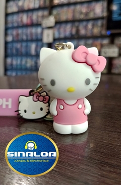 Llavero Hello Kitty clasica (rosa)