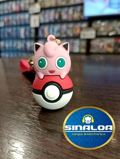 Llavero Pokemon - Pokébola + Jigglypuff