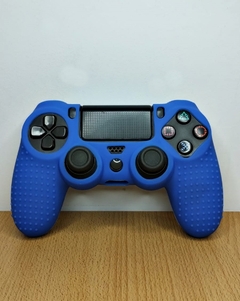 Funda joystick ps4 con agarre antideslizante (lisa azul) - comprar online