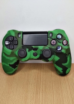 Funda joystick ps4 (camuflada verde neon, negra y marron claro) - comprar online