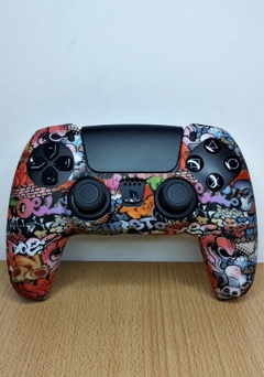 Funda joystick ps5 (blanca diseño Grafiti) - comprar online