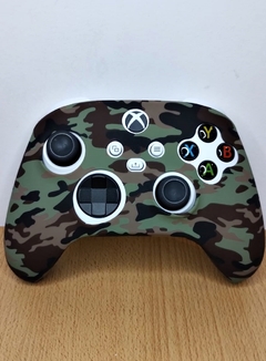 Funda joystick xbox serie (camuflada verde, negra y marron)