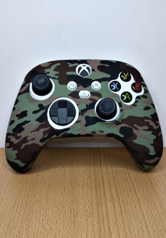 Funda joystick xbox serie (camuflada verde, negra y marron) - comprar online