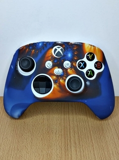 Funda joystick xbox serie (blanca diseño espacio)