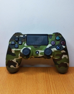 Joystick Ps4 (Camuflado verde) Original- Usado.