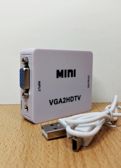 Adaptador VGA a HDMI con alimentacion externa (ADP-48003)