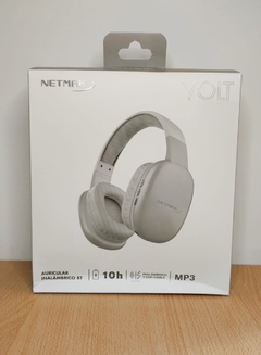 Auriculares vincha (inalambricos) Netmak Volt - (gris) - comprar online