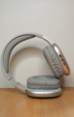 Auriculares vincha (inalambricos) Netmak Volt - (gris) - SINALOAMDQ