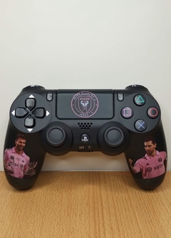 Joystick Ps4 (Messi inter miami - negro) Replica clase A. - comprar online