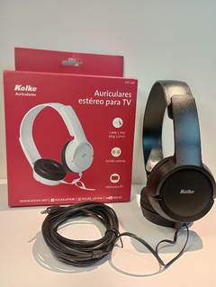 Auriculares vincha Kolke (negro)