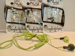 Auriculares Only Rompe Oidos 2 (verde)