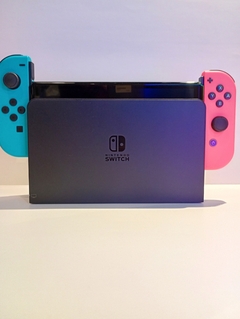 Consola nintendo switch oled (neon) 64gb (sellada) 610 - tienda online