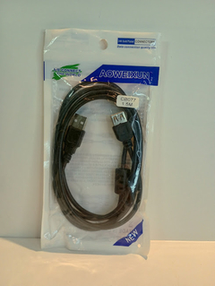 Cable alargue extension Usb 2.0 macho a hembra 1.5mts - comprar online