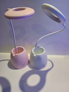 Lampara/ lapicero/ portacelular led Time (blanco)