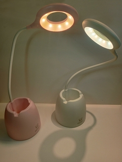 Lampara/ lapicero/ portacelular led Time (blanco) - comprar online