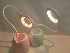 Lampara/ lapicero/ portacelular led Time (rosa)