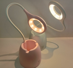 Lampara/ lapicero/ portacelular led Time (rosa)