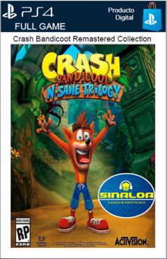 Crash Bandicoot: N. Sane Trilogy (formato digital) PS4 - comprar online