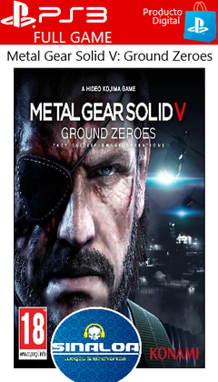 Metal Gear Solid V: Ground Zeroes (formato digital) PS3 - comprar online