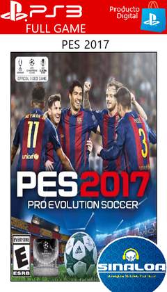 PES 2017 (formato digital) PS3