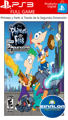 Phineas y Ferb: A Través de la Segunda Dimensión (formato digital) PS3 - comprar online