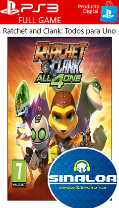 Ratchet and Clank: Todos para Uno (formato digital) PS3 - comprar online