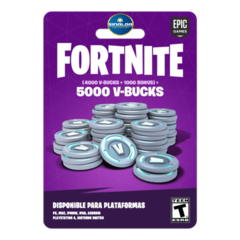 Fortnite 5000 Pavos - V-Bucks