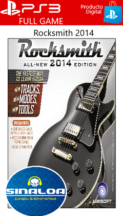 Rocksmith 2014 (formato digital) PS3 - comprar online