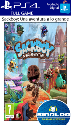 Sackboy: Una aventura a lo grande (formato digital) PS4