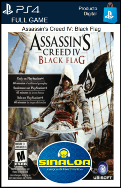 Assassin's Creed 4: Black Flag (formato digital) PS4