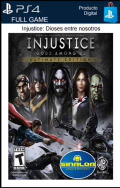 Injustice: Gods Among Us (formato digital) PS4 - comprar online