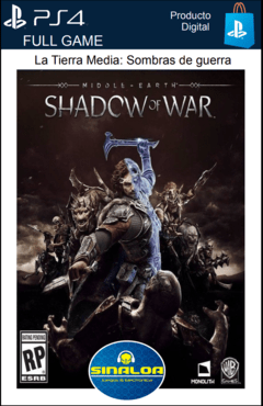 Middle-earth: Shadow of War (formato digital) PS4