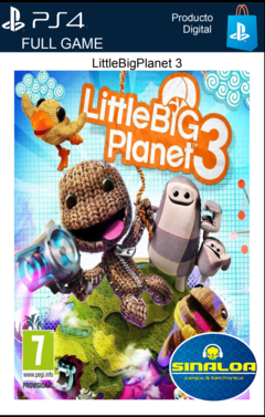 LittleBigPlanet 3 (formato digital) PS4 - comprar online