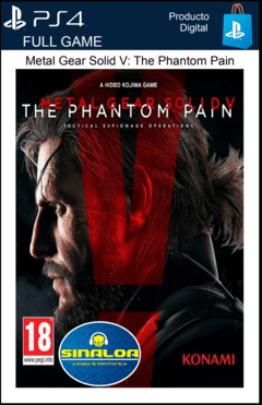 Metal Gear Solid V: The Phantom Pain (formato digital) PS4 - comprar online