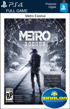 Metro: Exodus (formato digital) PS4 - comprar online