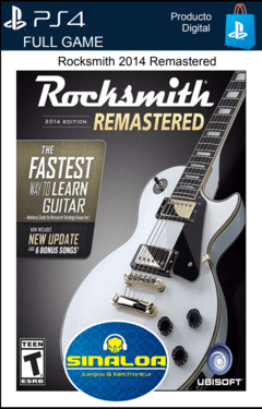 Rocksmith 2014 Edition - Remastered (formato digital) PS4 - comprar online