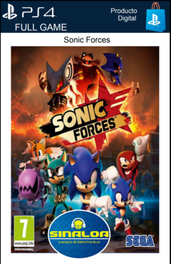 Sonic Forces (formato digital) PS4 - comprar online