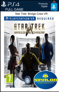 Star Trek: Bridge Crew VR (formato digital) PS4 - comprar online