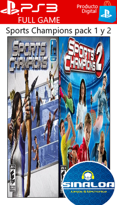 Sports Champions pack 1 y 2 (formato digital) PS3