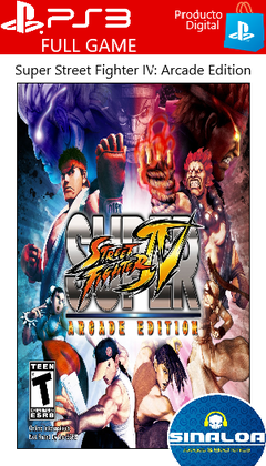 Super Street Fighter IV: Arcade Edition (formato digital) PS3 - comprar online