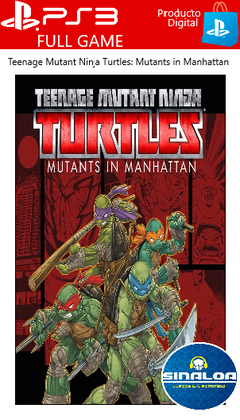 Teenage Mutant Ninja Turtles: Mutants in Manhattan (formato digital) PS3 - comprar online