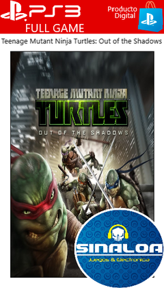 Teenage Mutant Ninja Turtles: Out of the Shadows (formato digital) PS3 - comprar online