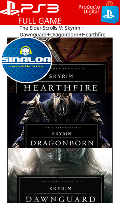 The Elder Scrolls V: Skyrim - Dawnguard + Dragonborn + Hearthfire (formato digital) PS3 DLC - comprar online